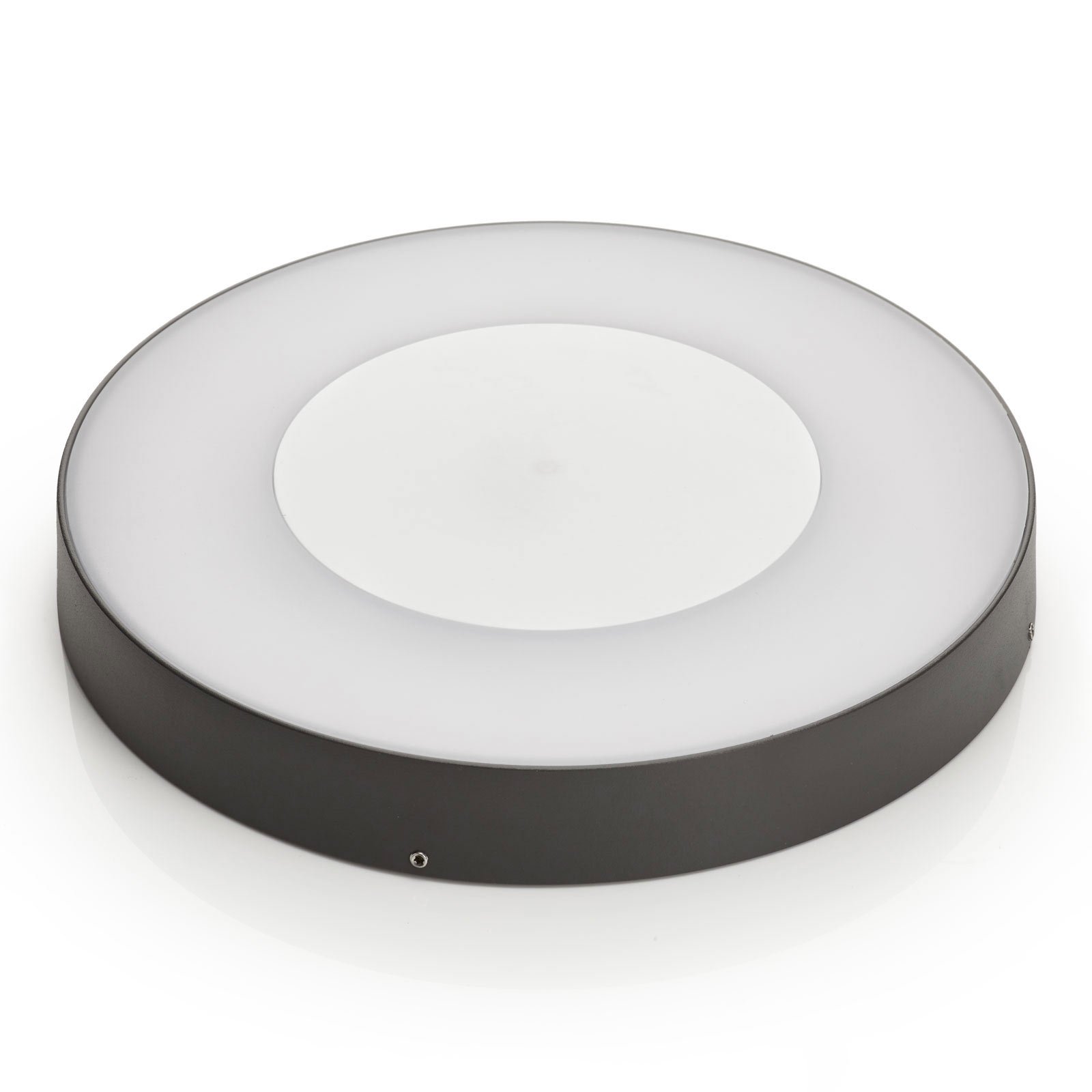 Sora LED Round Utomhus Plafond w/Sensor Dark Grey - Lucande