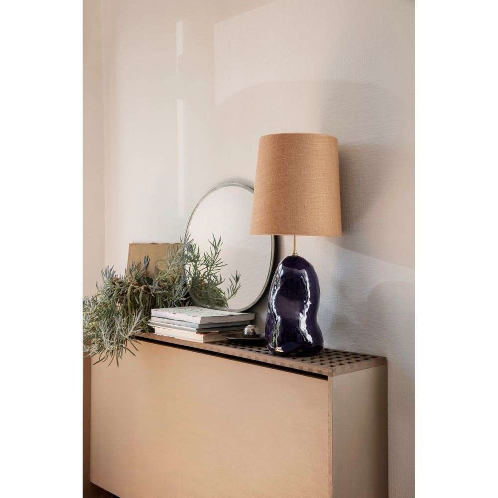 Pond Mirror Small Brass - ferm LIVING