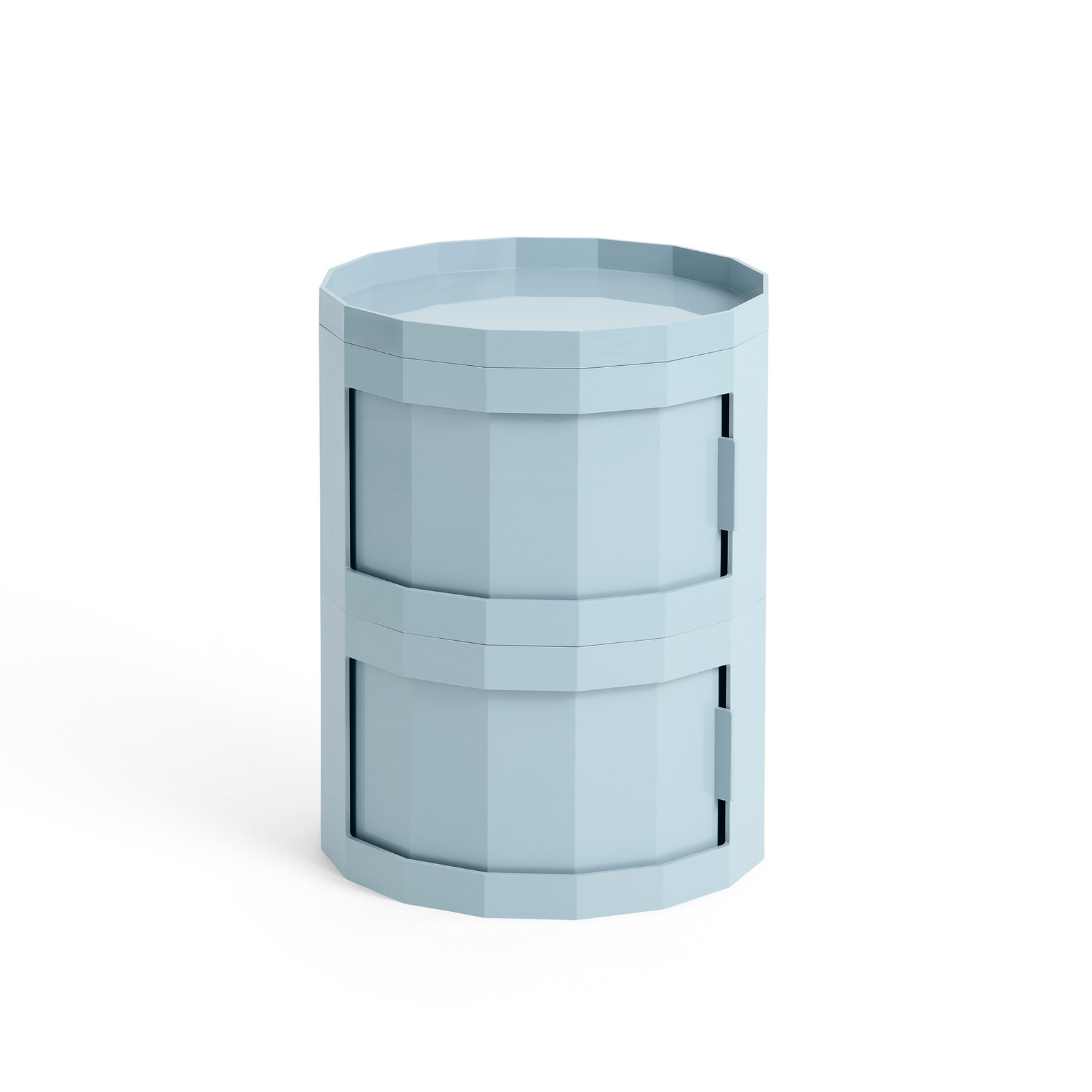 Facet Cabinet 20 sidobord, ljusblå, ABS - HAY