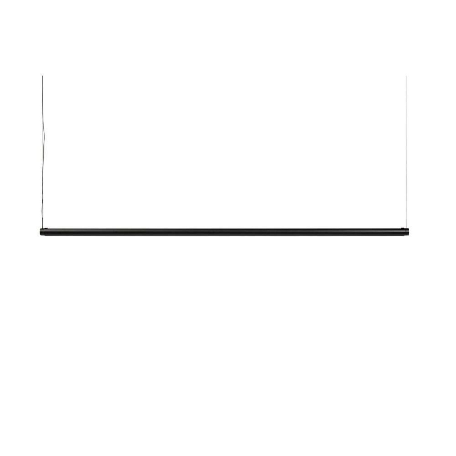 Factor Linear 1500 Lustră Pendul Diffused Soft Black - HAY