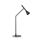 Stolová LED lampa IDEAL LUX Diesis, čierna, výška 65 cm, stmievač