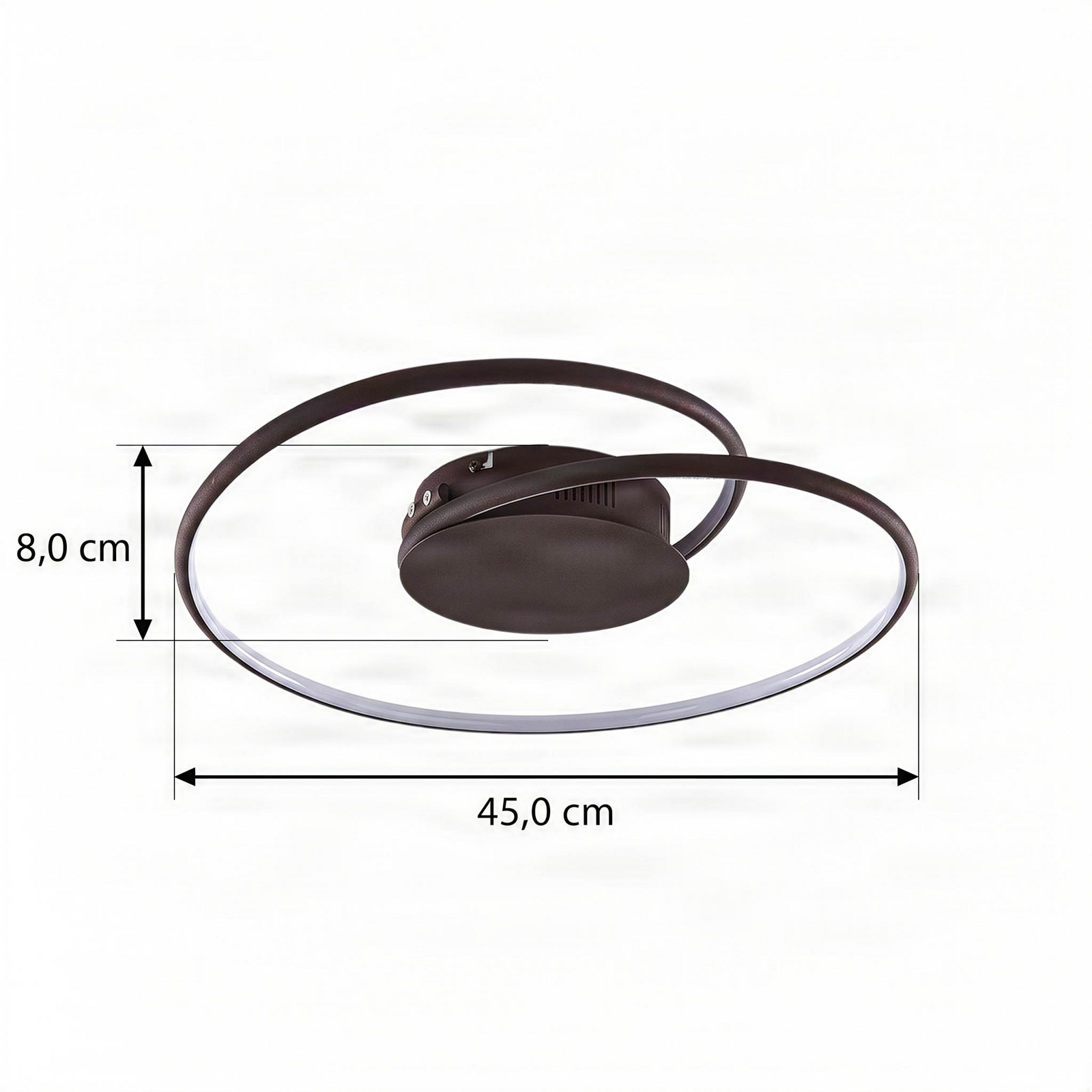 Joline LED-kattovalaisin Ø45 Rust – Lindby Joline LED-kattovalaisin Ø45 Rust – Lindby