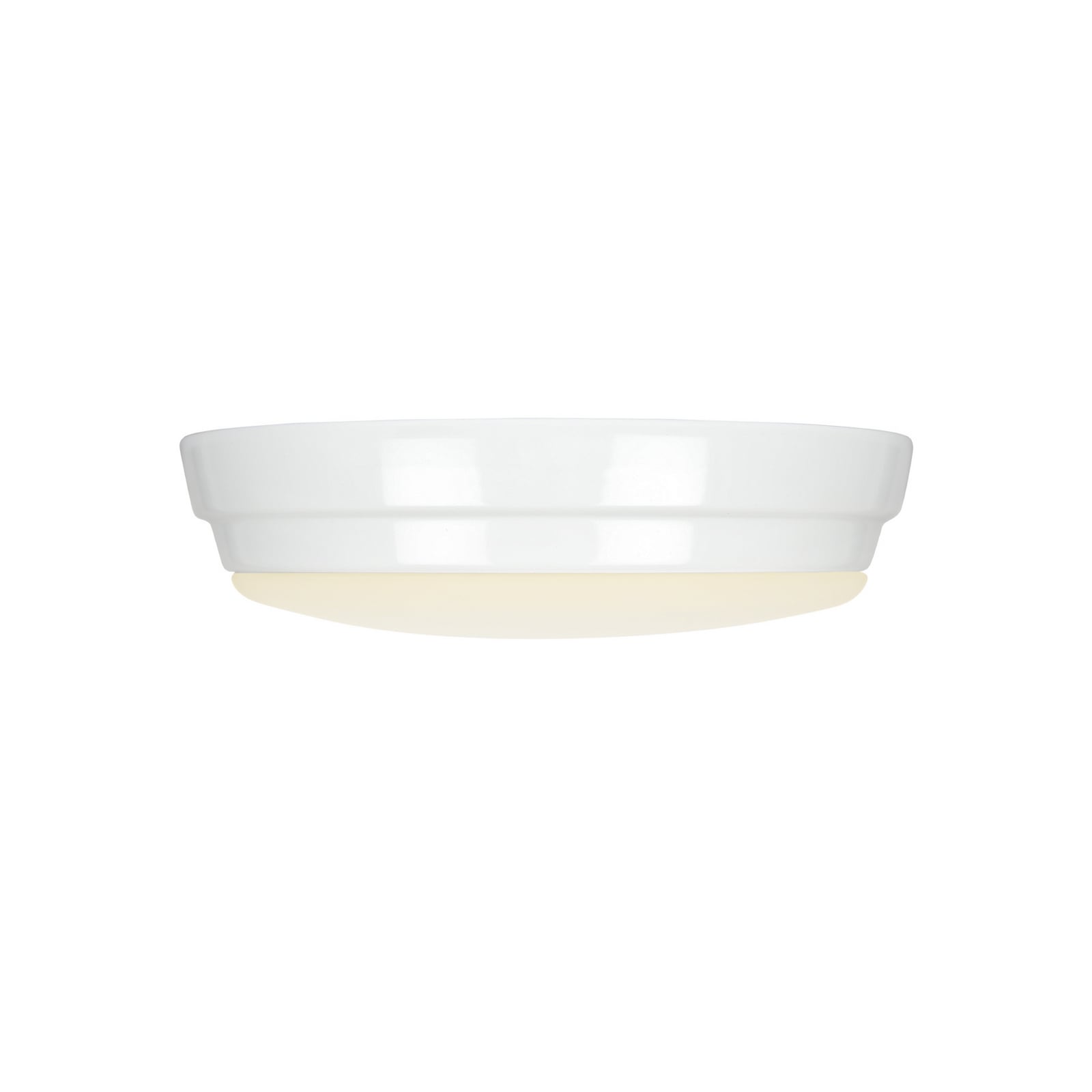 ECO PLANO II LED surface-mounted light for fans, white - CasaFan