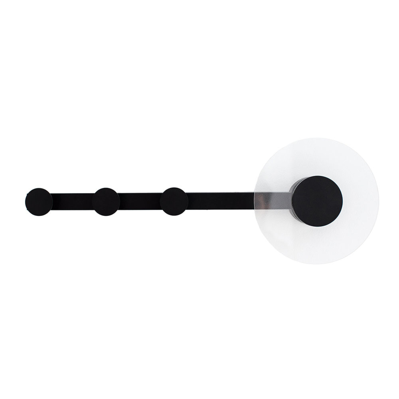 LED-Wandleuchte Venus, mit Kleiderhaken