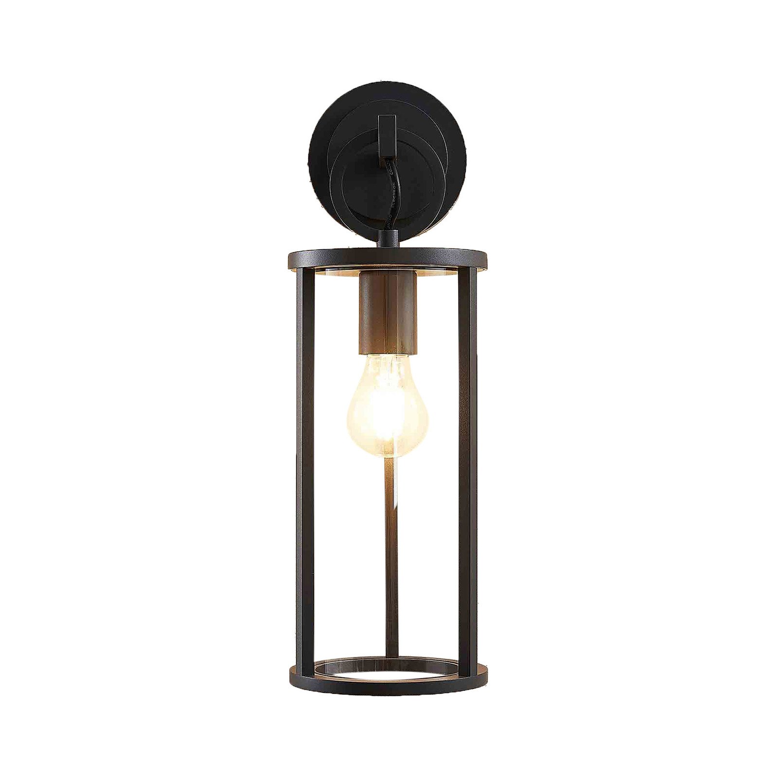 Emmeline Utomhus Vägglampa Graphite - Lucande