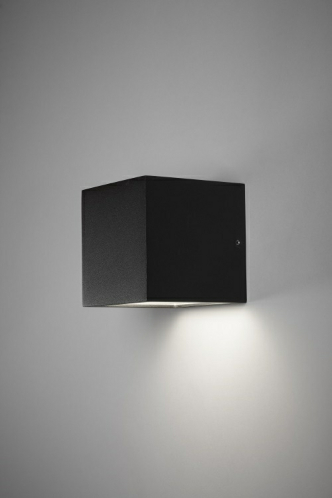 Cube LED Utomhus Vägglampa 3000K Down Svart - LIGHT-POINT