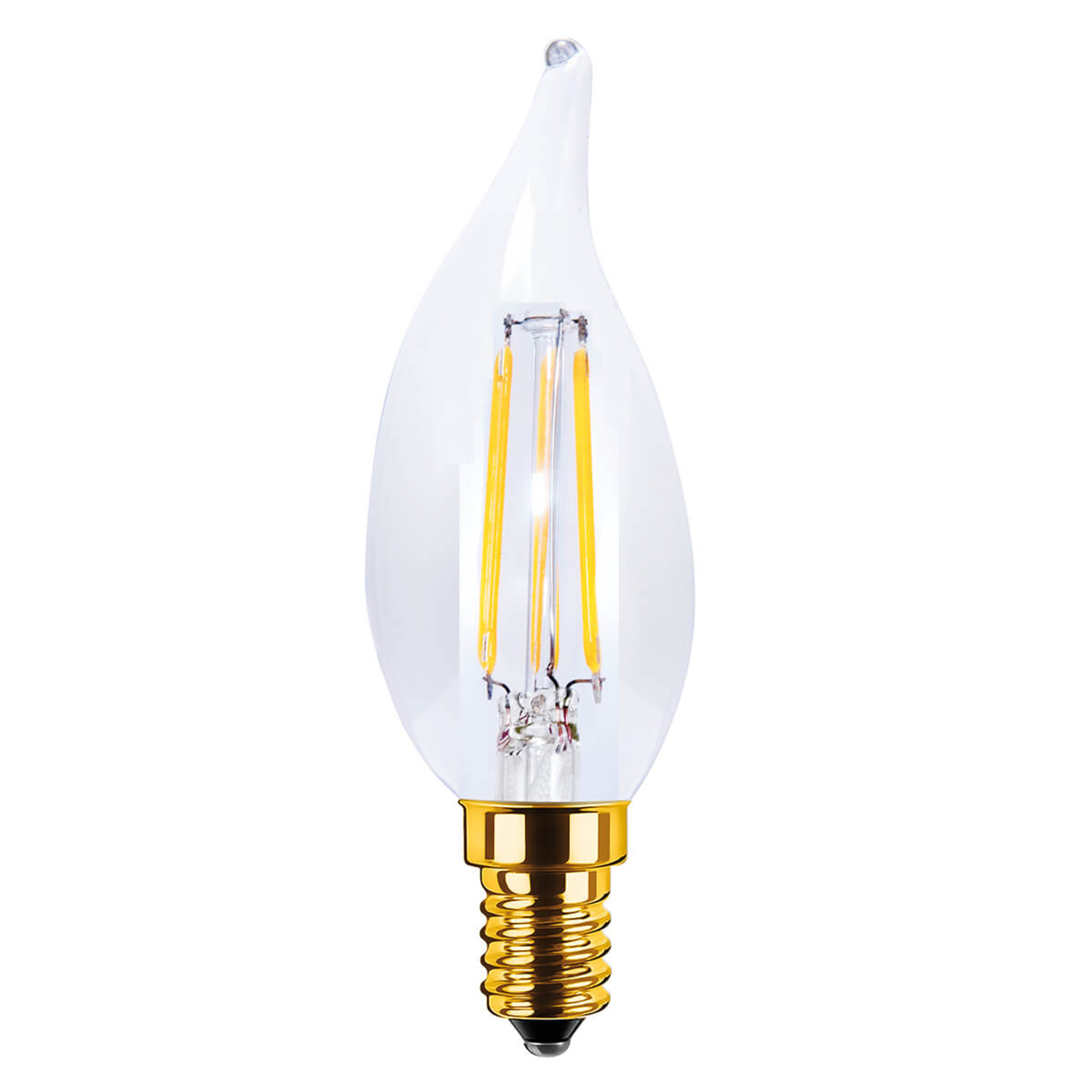 Segula E14 3,5 W 922 LED p?re i flammeform vintage klar - dimbar - led-p?rer