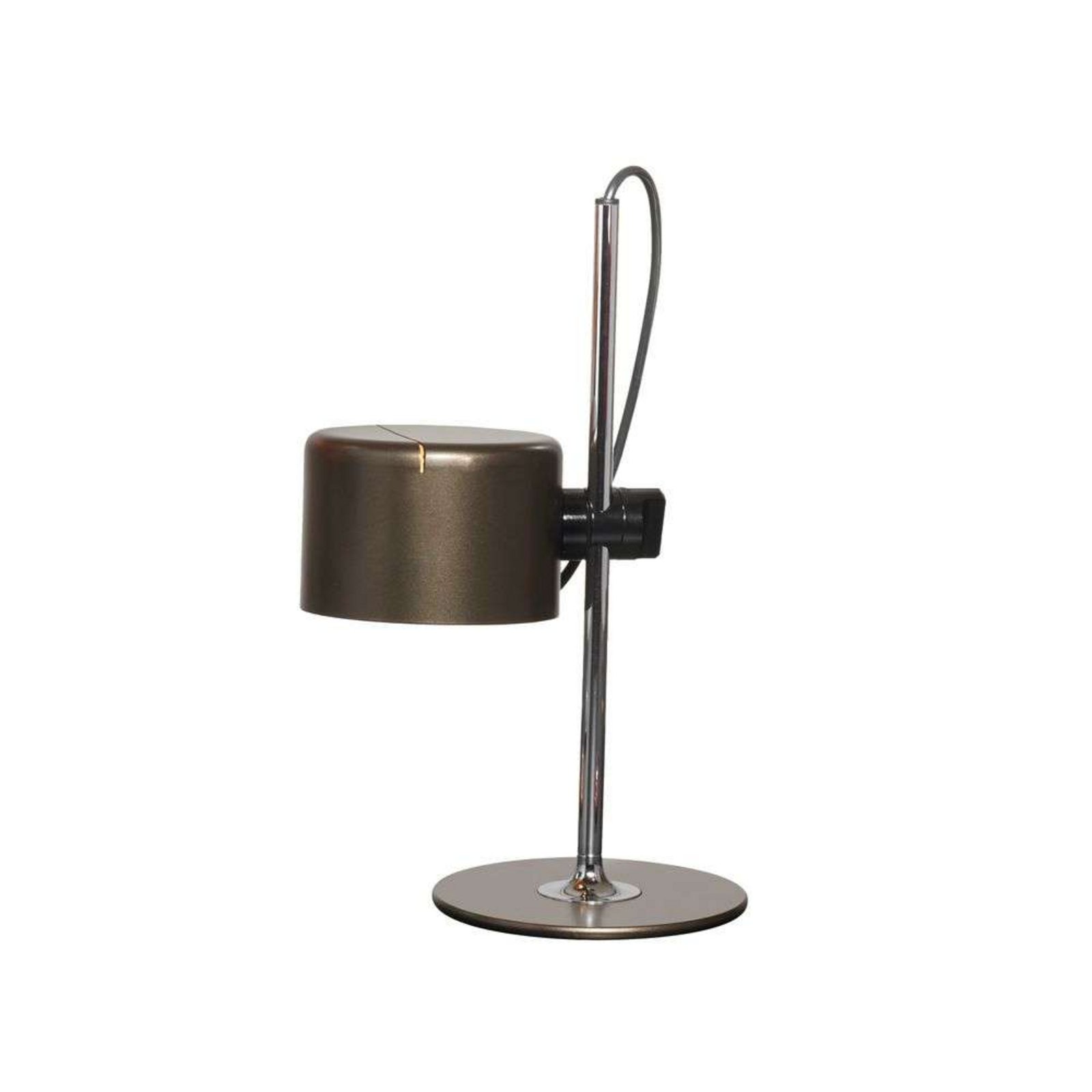 Coupe Mini Candeeiro de Mesa Anodic Bronze - Oluce