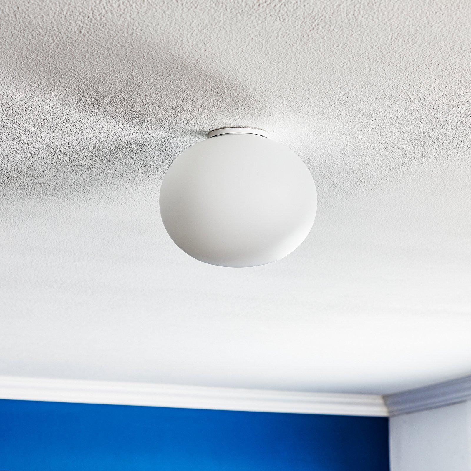 Glo-Ball C/W Zero Vägg-/Taklampa White - Flos