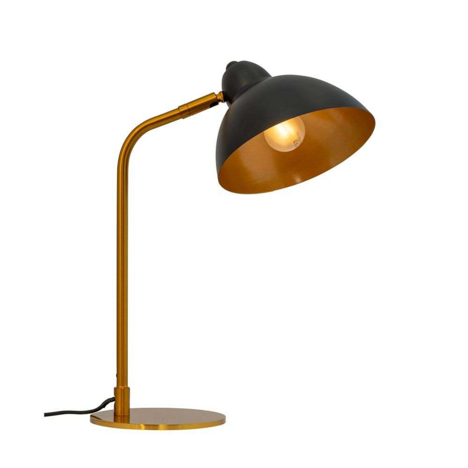 Futura Lampada da Tavolo Small Black/Brass - DybergLarsen