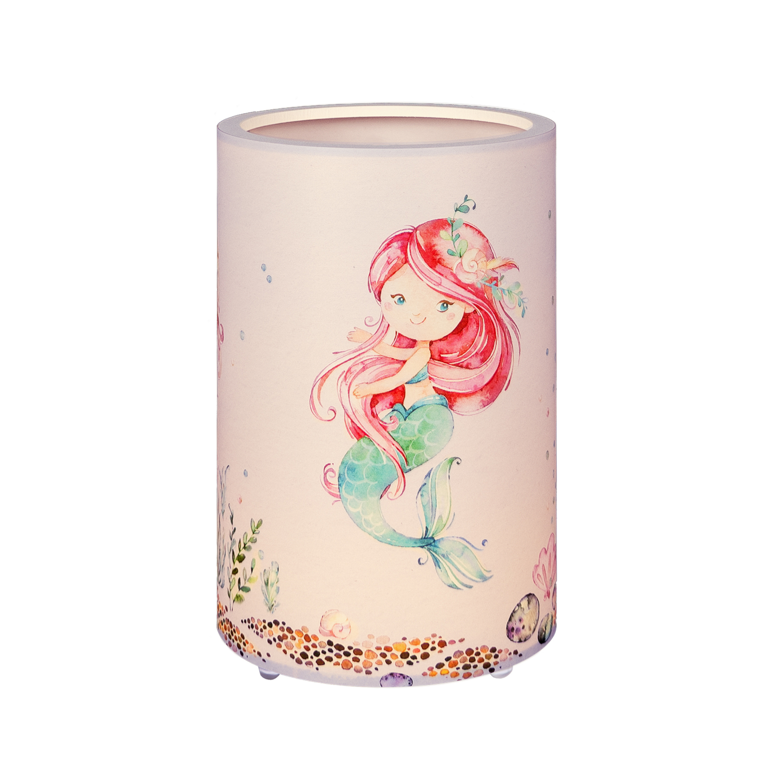 LED table lamp 25/15 Mara mermaid, colourful, dimmable