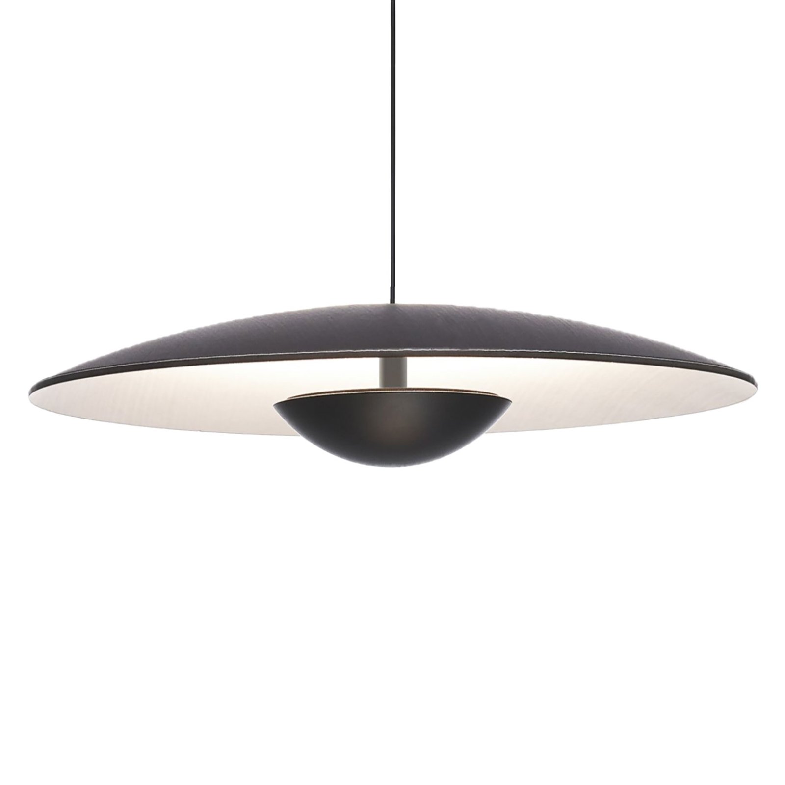 MARSET Ginger LED pendant, TRIAC, made of wood