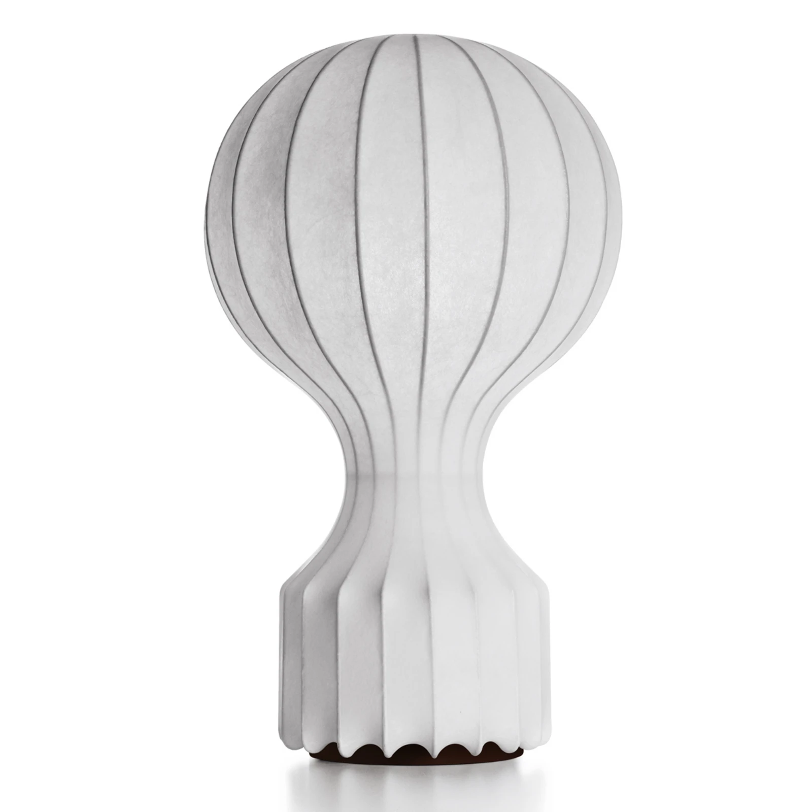 Dizajnová stolová lampa FLOS Gatto, biela, výška 56 cm