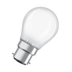 OSRAM LED druppellamp B22d 4W 2.700K mat