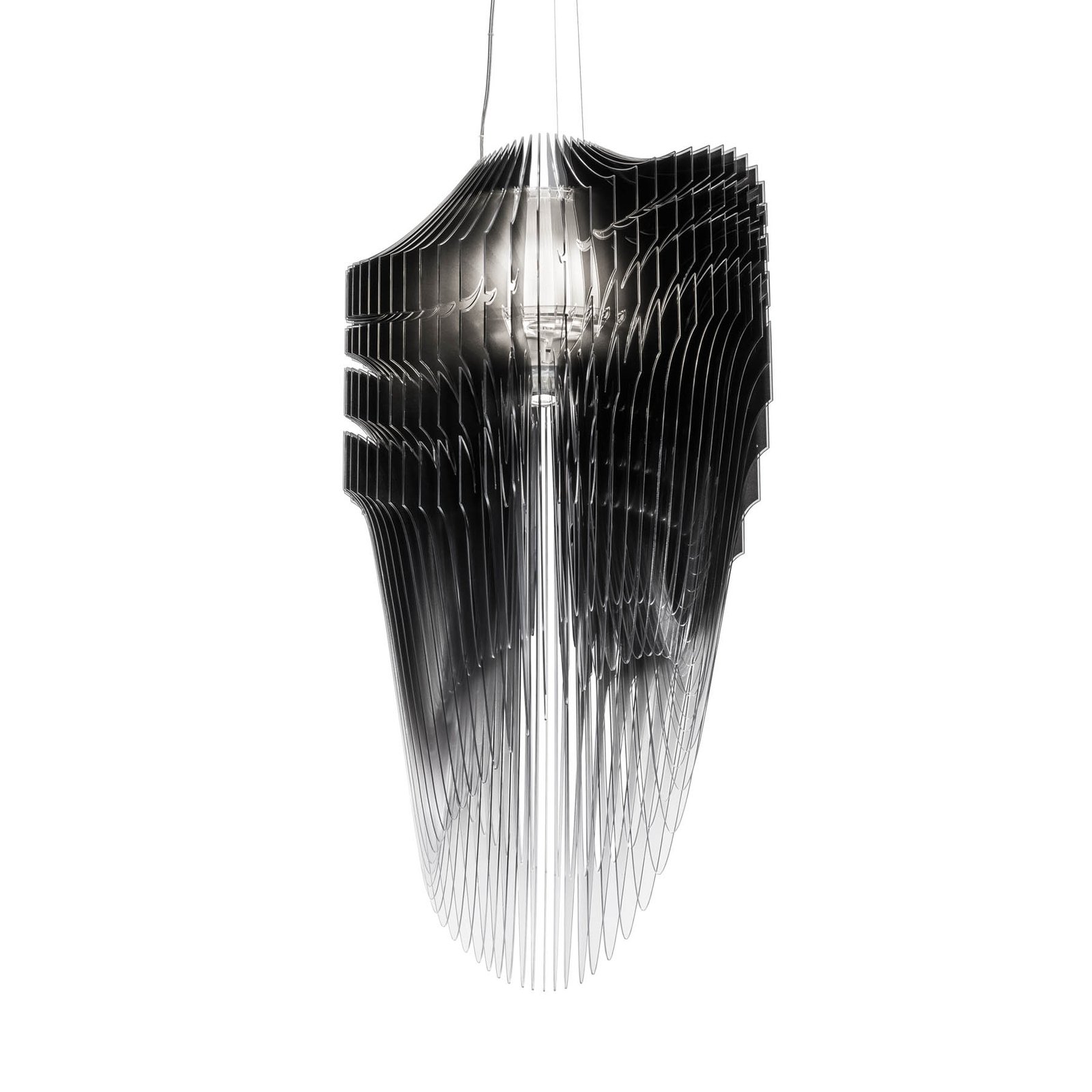 Slamp Avia S designer hanging light in black