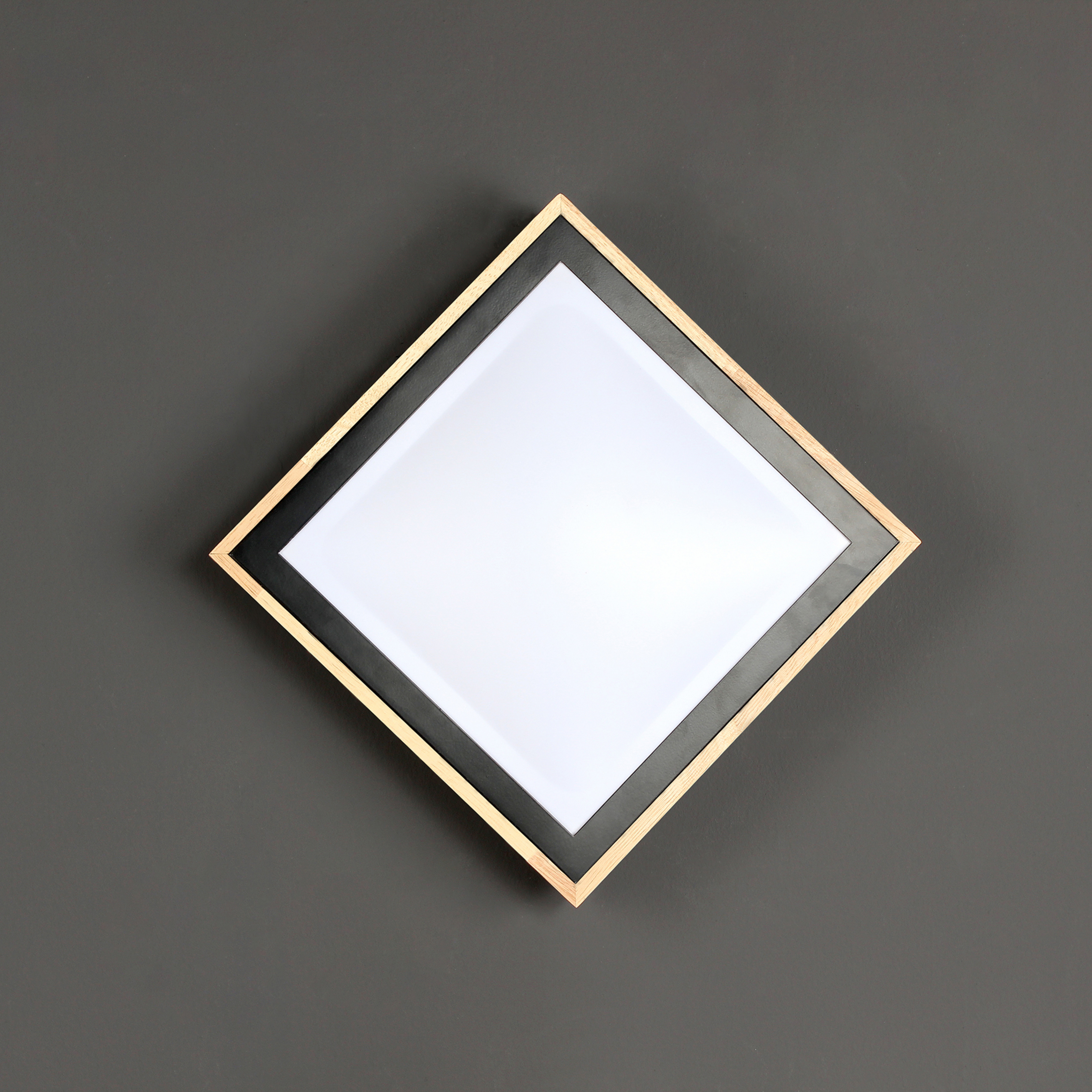LED laevalgusti Solstar nurgeline puidudekoriga