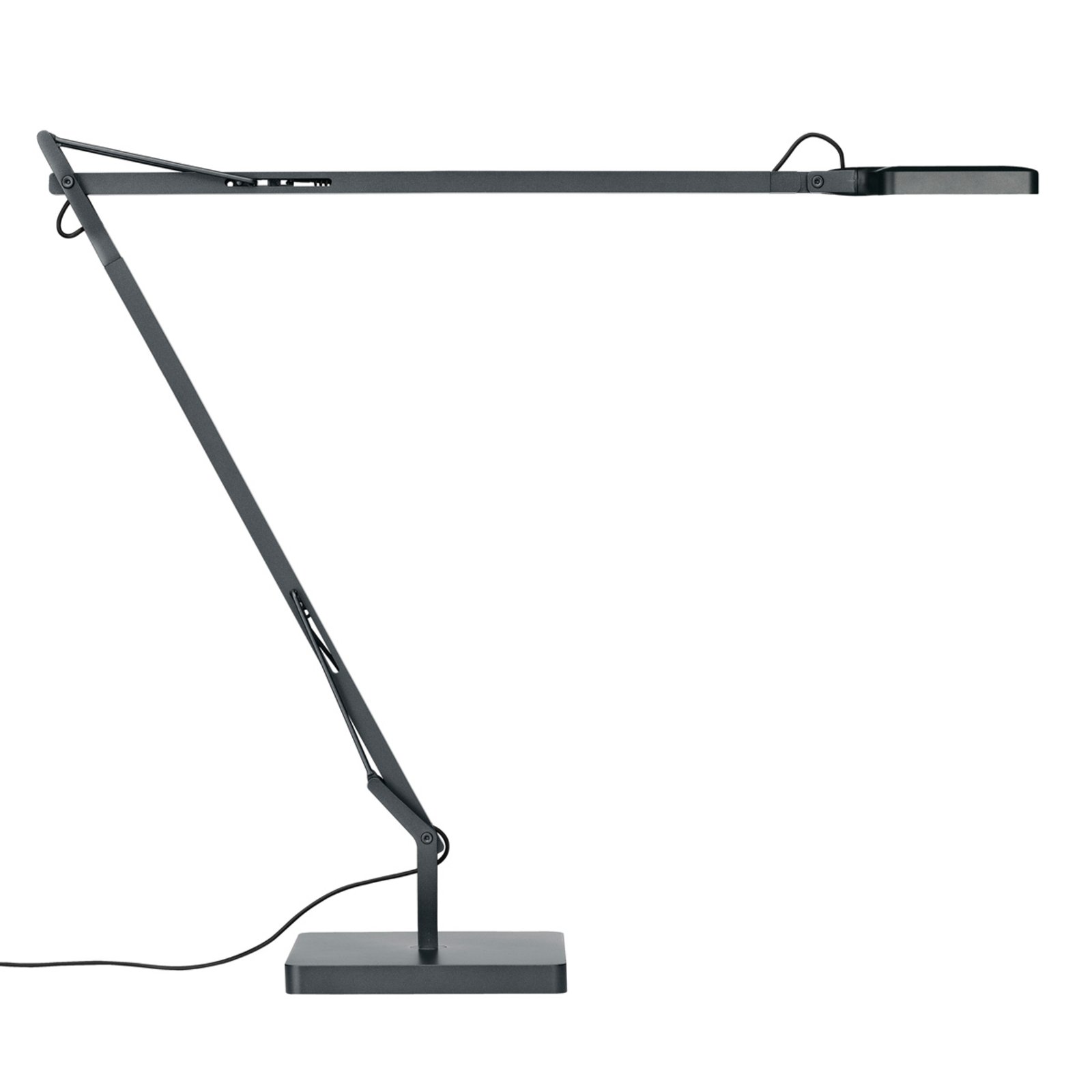 Flos FLOS Kelvin LED table lamp in anthracite, for Workroom / Office, aluminium, 7.5 W, energy efficiency: A+