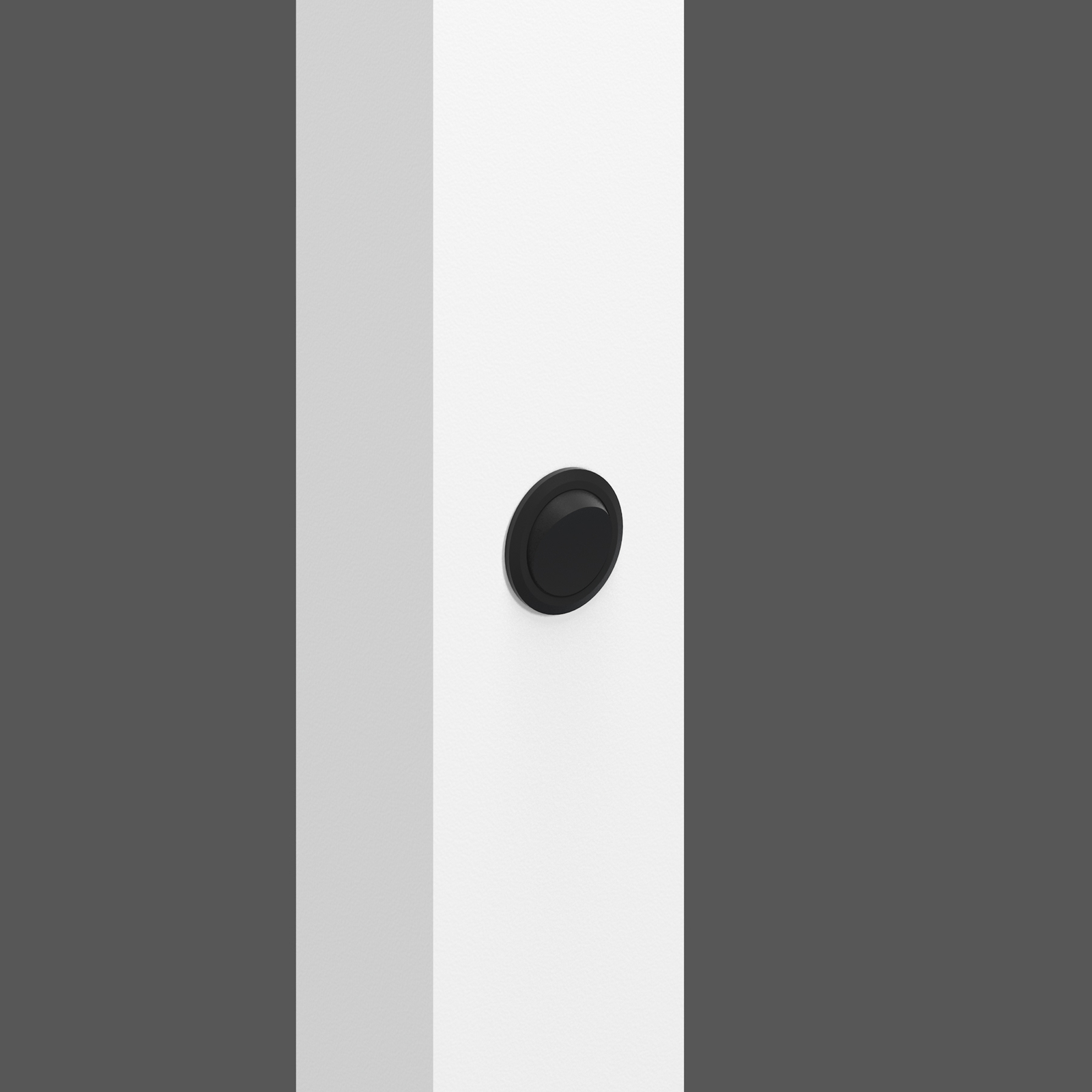 Pisarniška talna svetilka RZB Navona, 840, senzorska tehnologija, bela