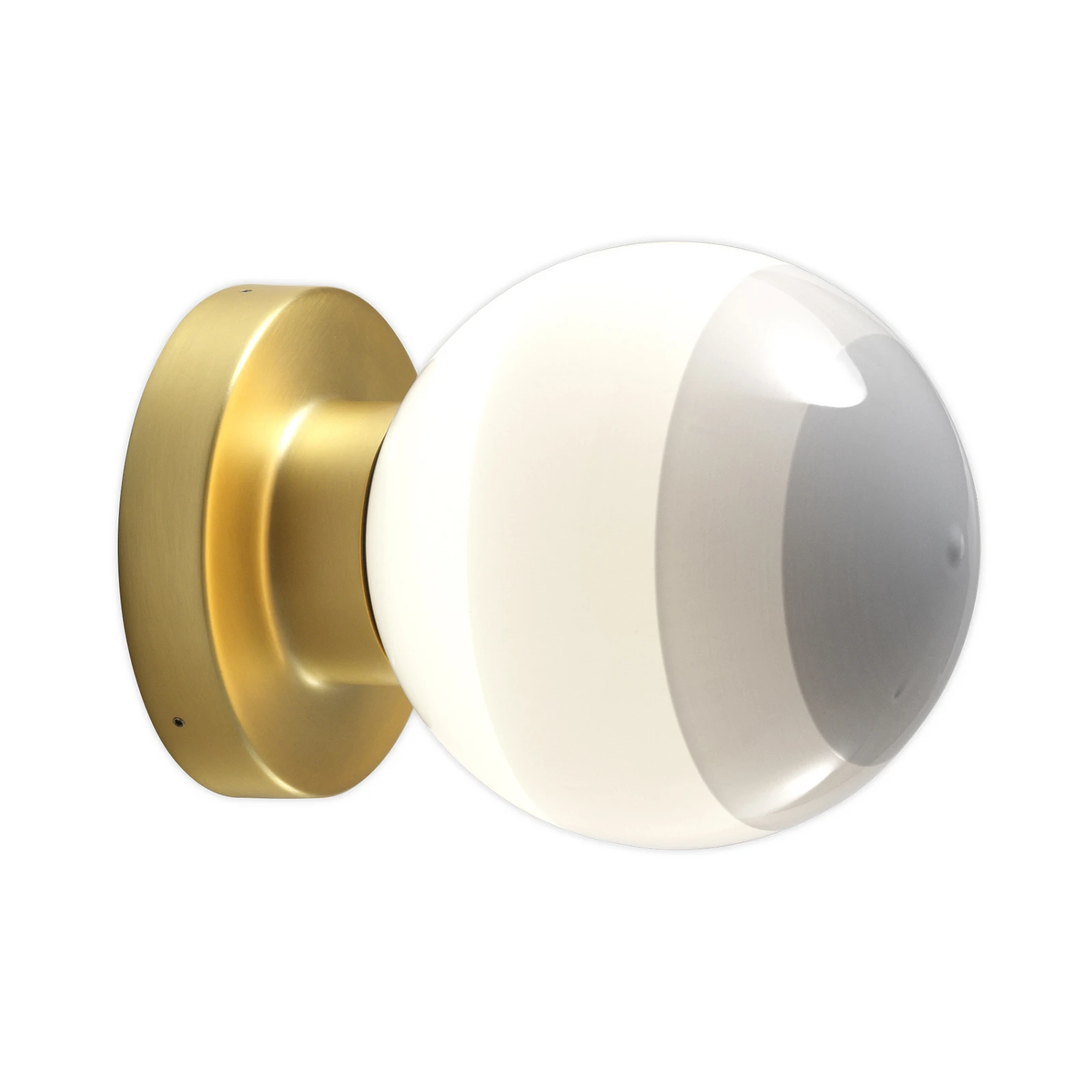 Candeeiro de parede LED MARSET Dipping Light A2, branco/dourado