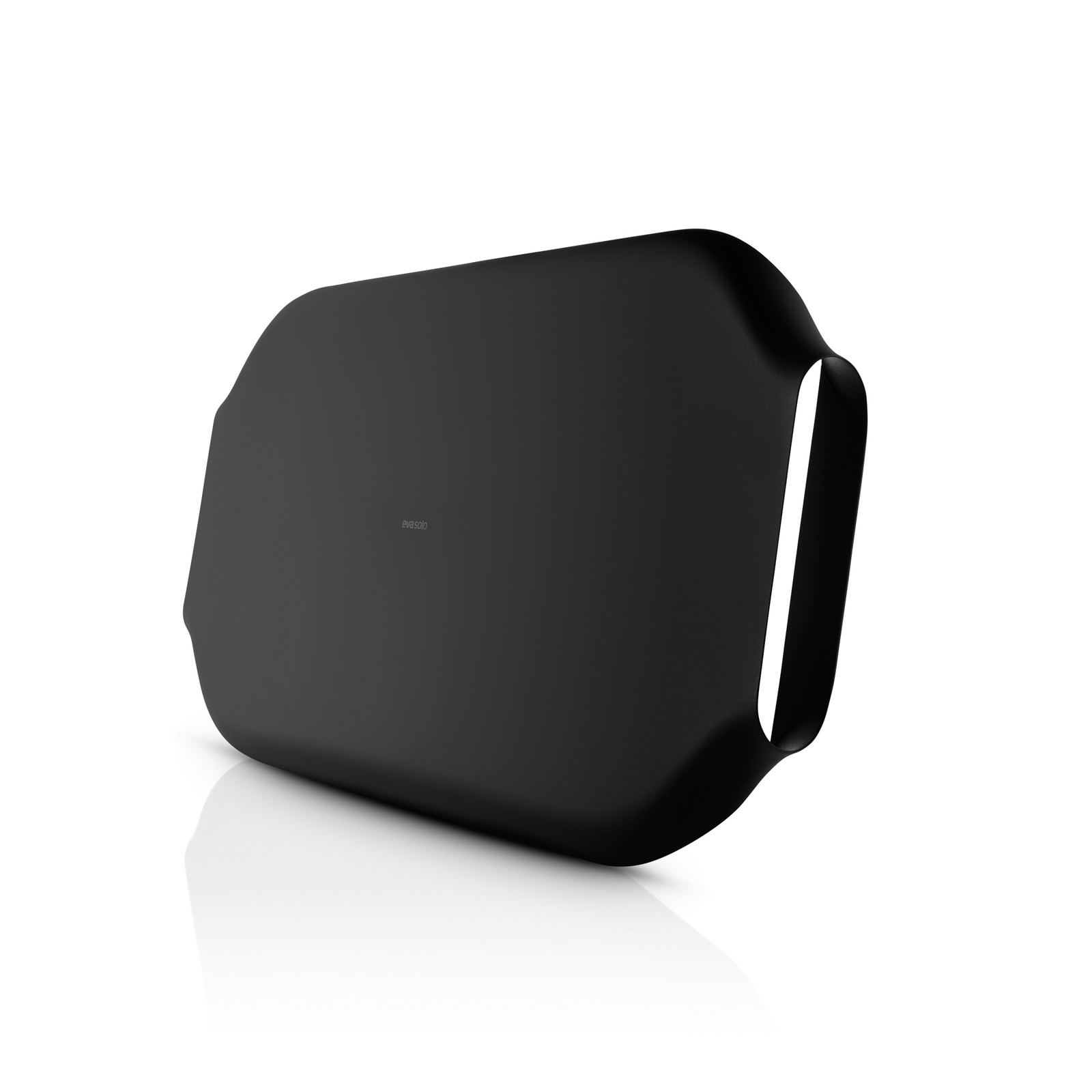 Plateau de service 43 x 25 cm, noir, acier inoxydable - Eva Solo