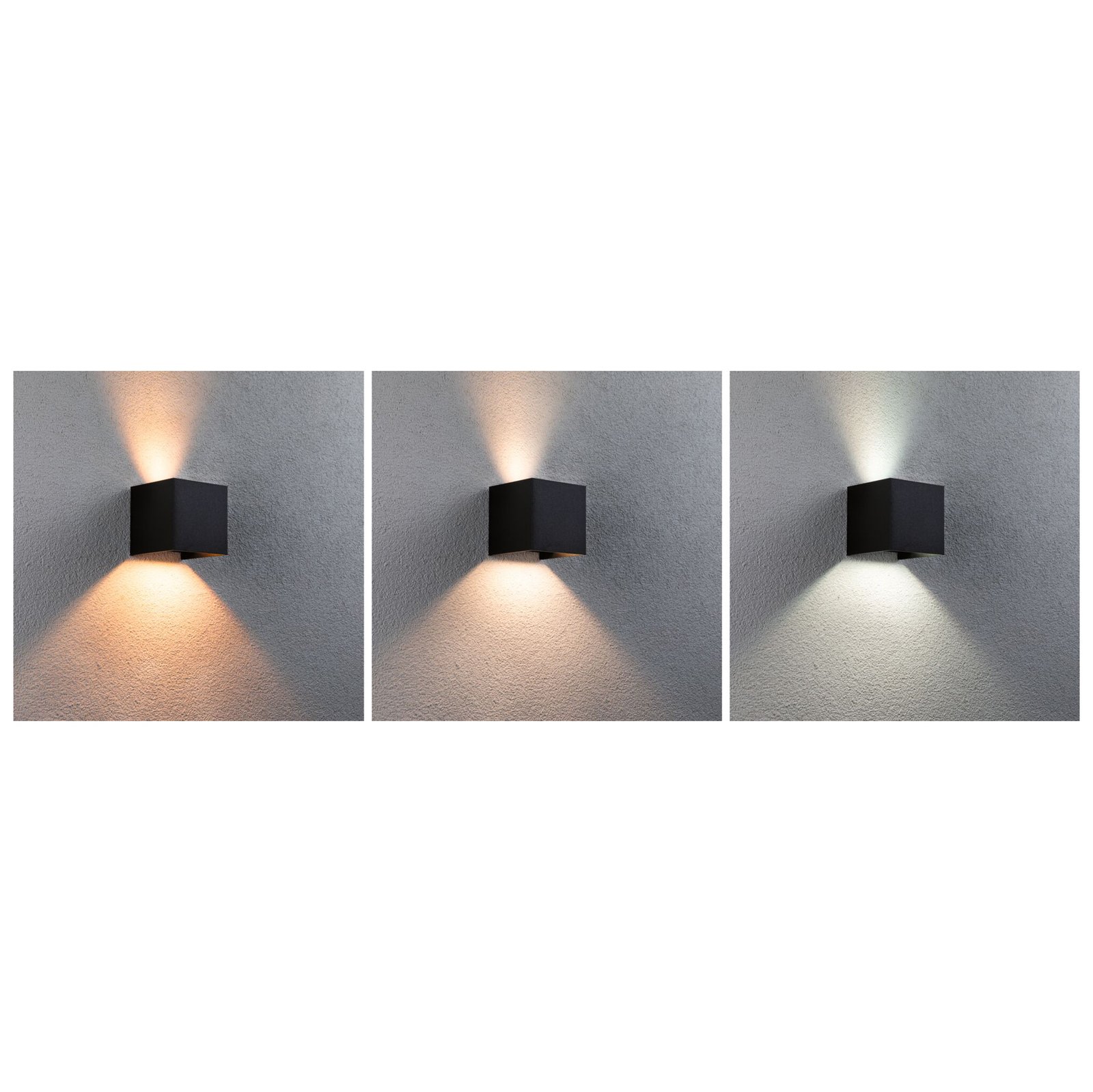 Cybo LED-Außenwandleuchte Smart Home ZigBee IP44 anthrazit - Paulmann