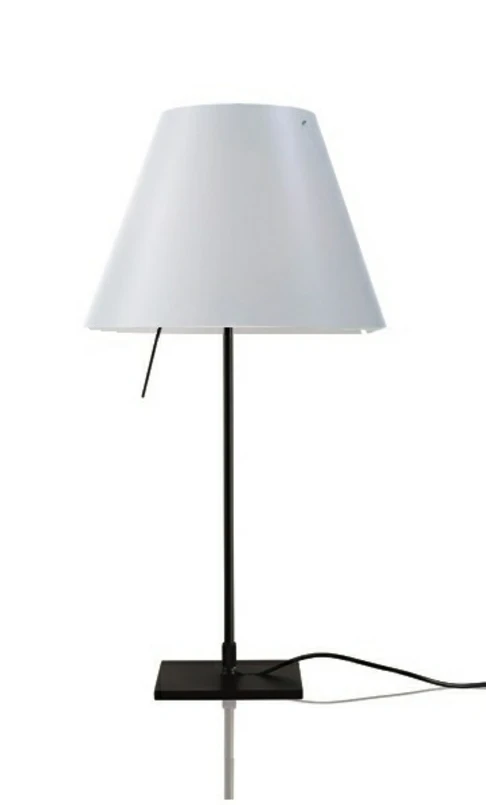 Luceplan - Costanzina Lampe de Table Noir/Blanc