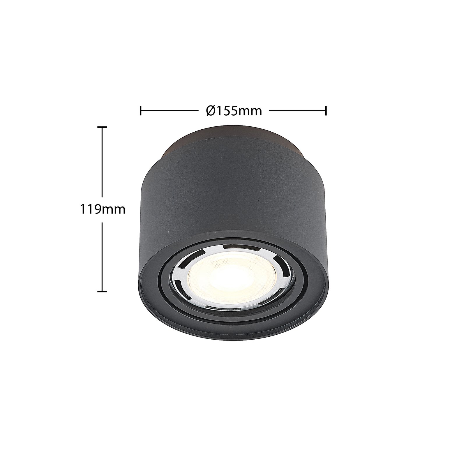 Talima Taklampe Black - Arcchio