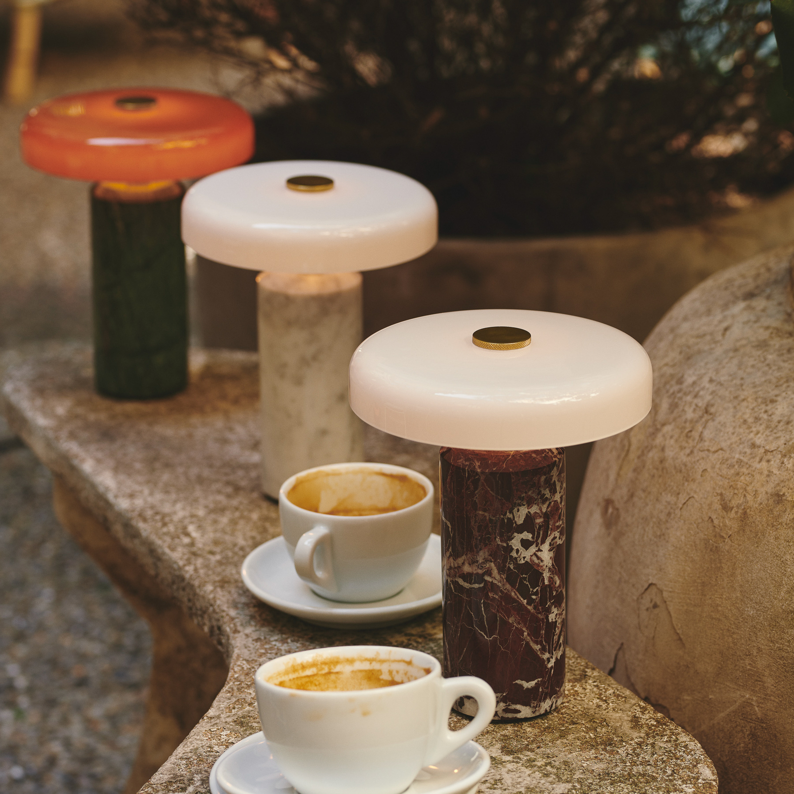 Trip Portable Table Lamp Burgundy - Design By Us