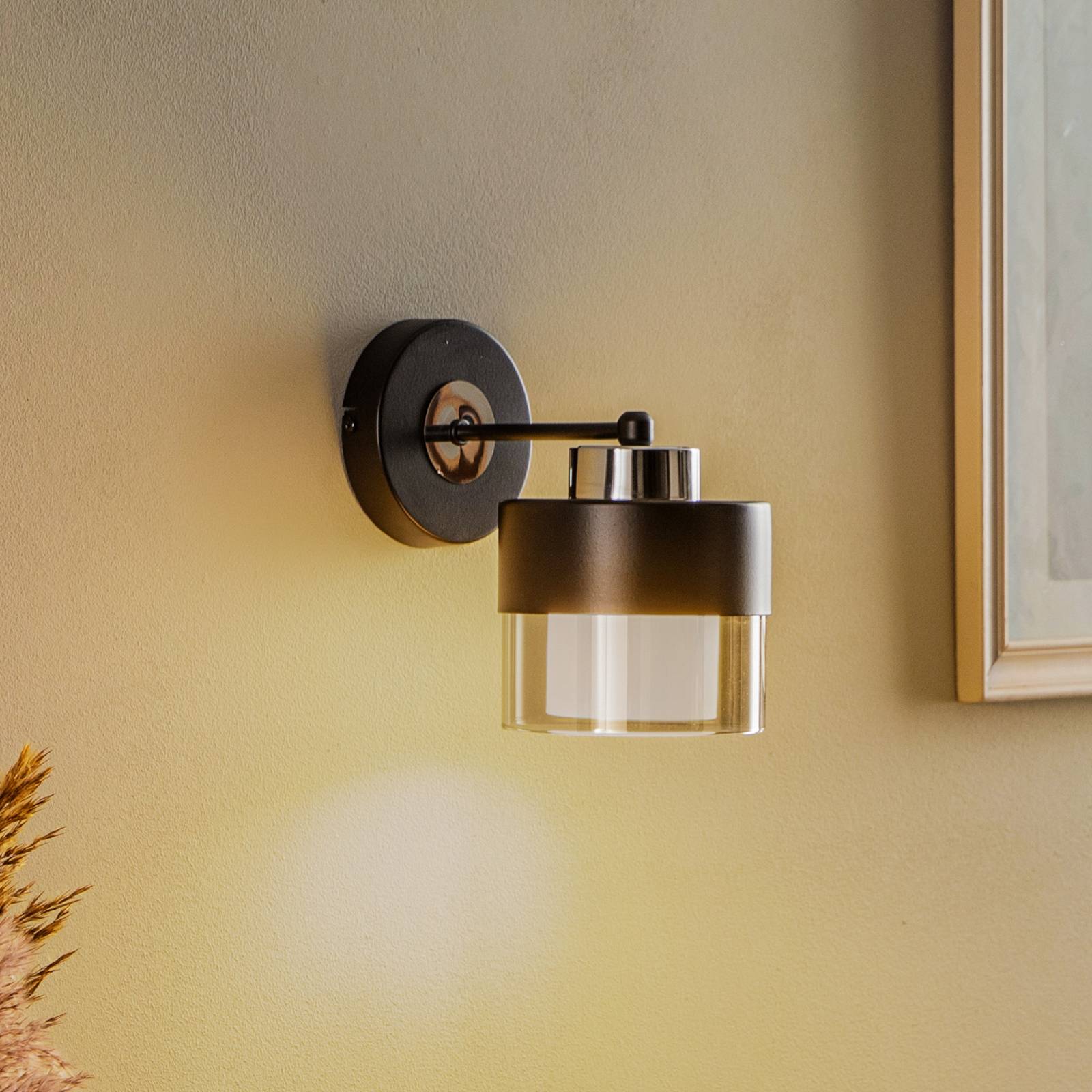 Avonni AP-4288-1BSY vägglampa av metall och glas