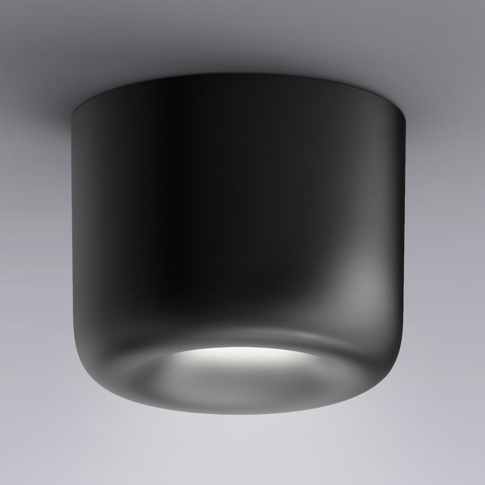 serien.lighting Cavity Ceiling S, czarny