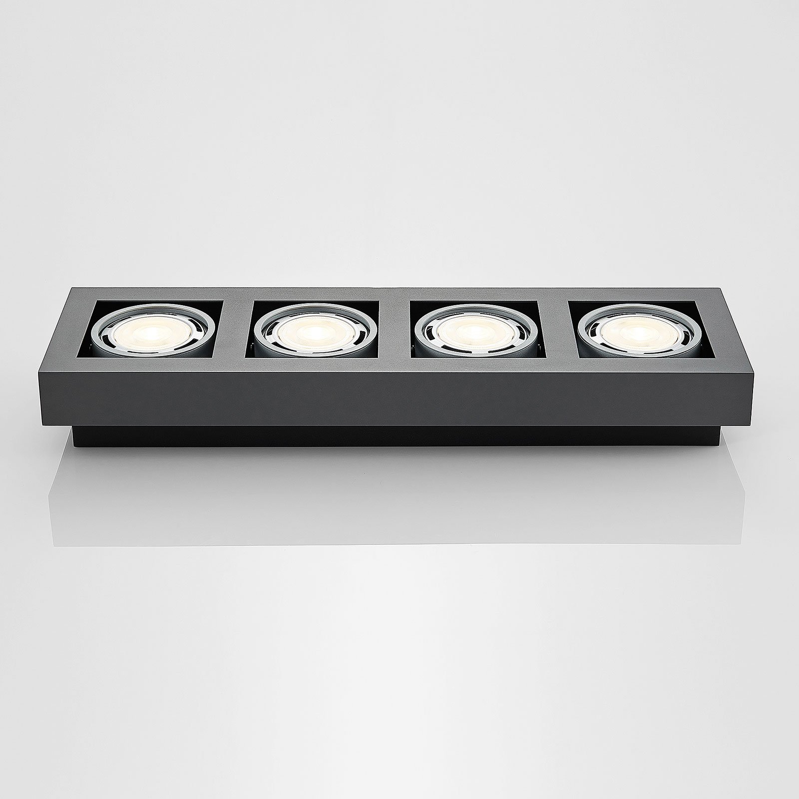 Ronka 4 Ceiling Lamp Dark Grey - Arcchio