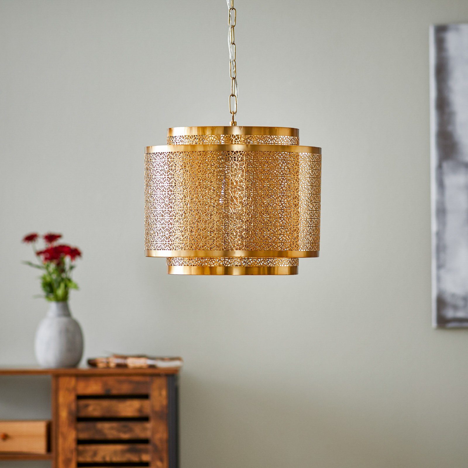 Hermine Lampada a Sospensione Ø34 cm Brass - By Rydéns