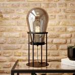 Lucande Viyan lampa stołowa ze szklanym balonem