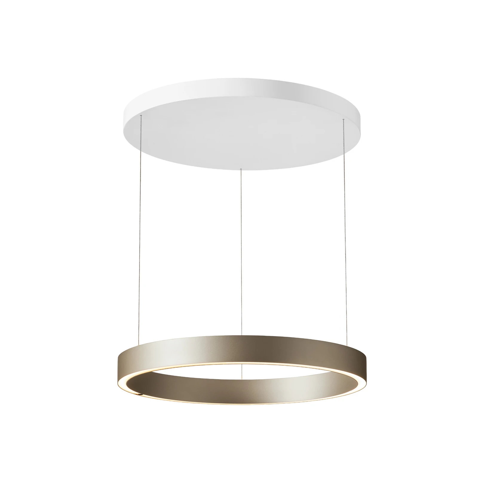 LOOM DESIGN Velora LED lógó lámpa, krém színű, Ø 60 cm, dimmelhető fényerővel