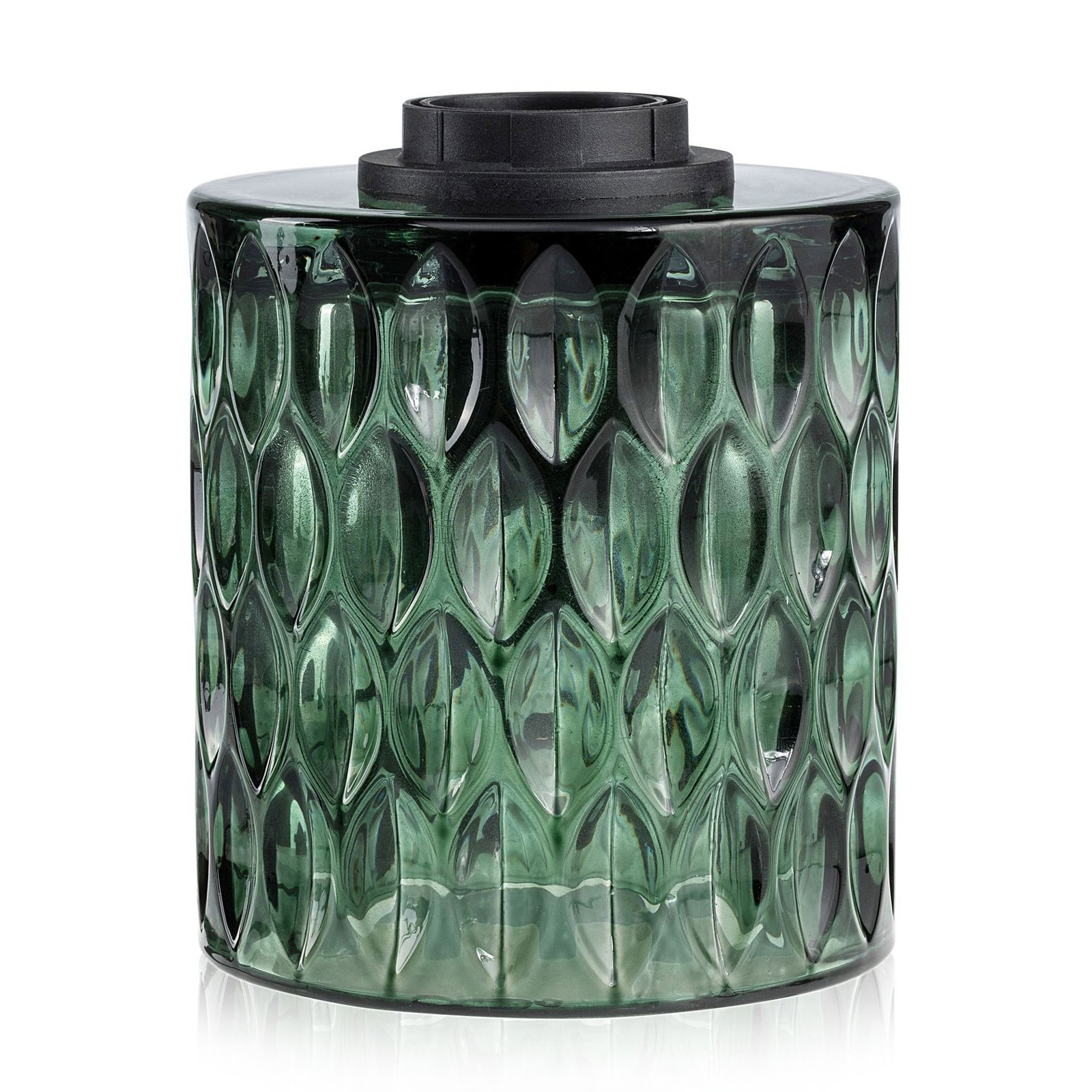 Pauleen Crystal Magic bordlampe af grønt glas