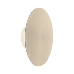 LED-seinävalaisin paristo Puntua Ø 25 cm messinki matta