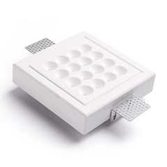LED-kattouppovalaisin Ade T284 - 13 cm x 13 cm