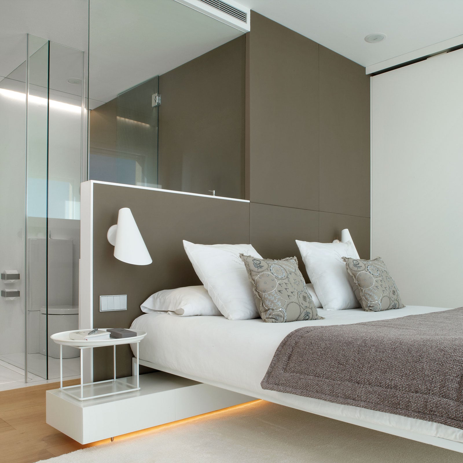 I.Cono 0720 Wandleuchte, weiß, Höhe 28 cm - Vibia