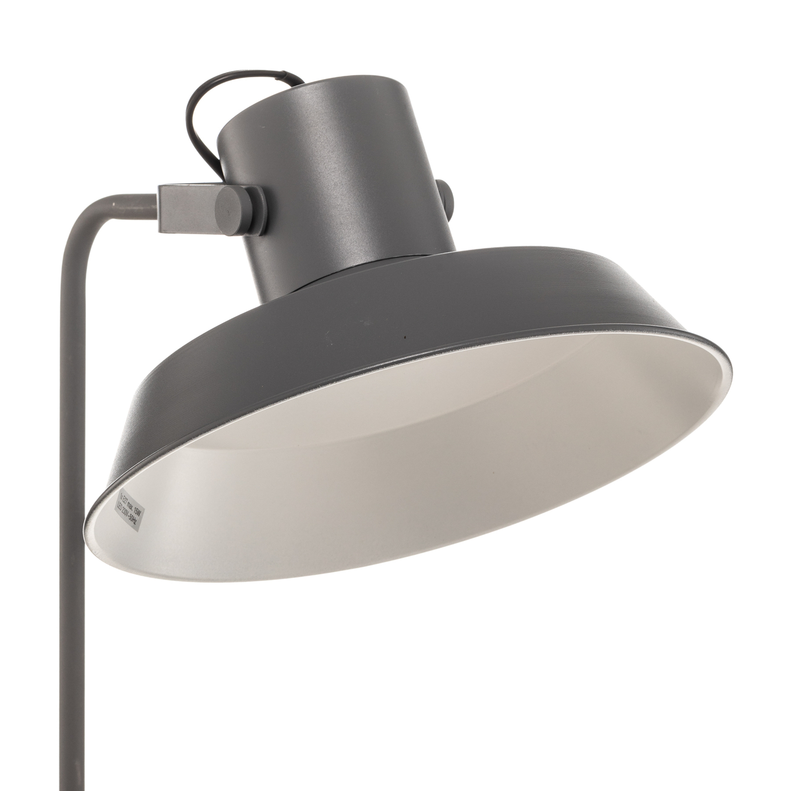 Lindby Berami vloerlamp met legbord, antraciet