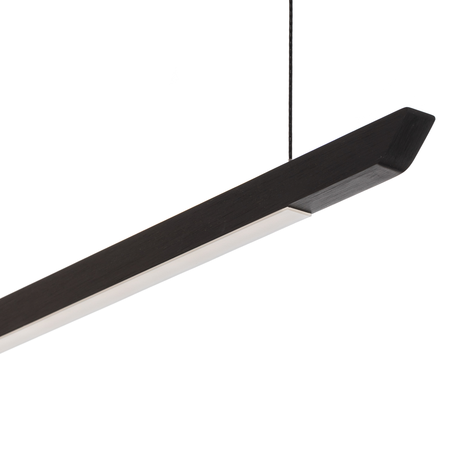 Quitani Niara LED-es függőlámpa CCT fekete eloxálva