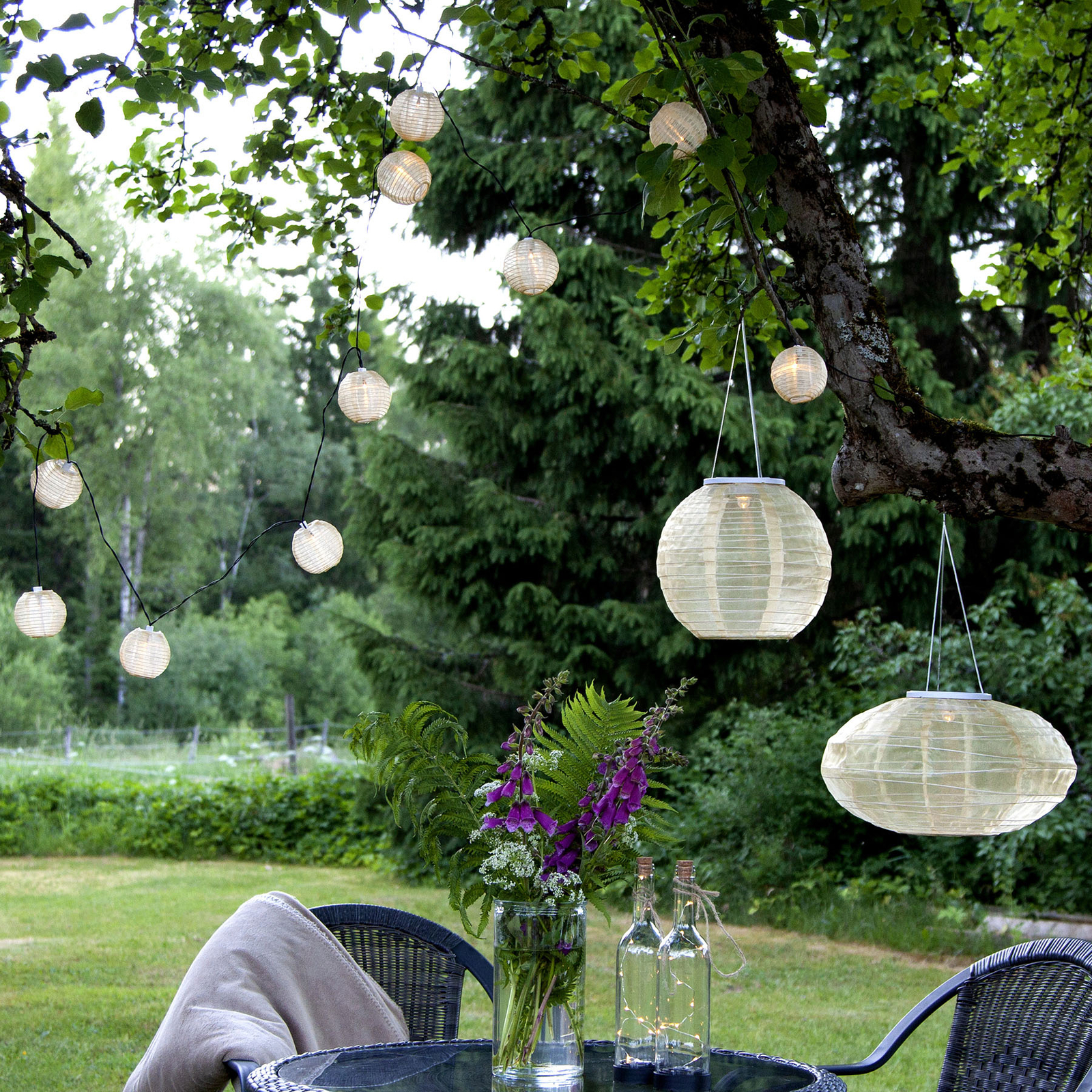 LED solar light Festival