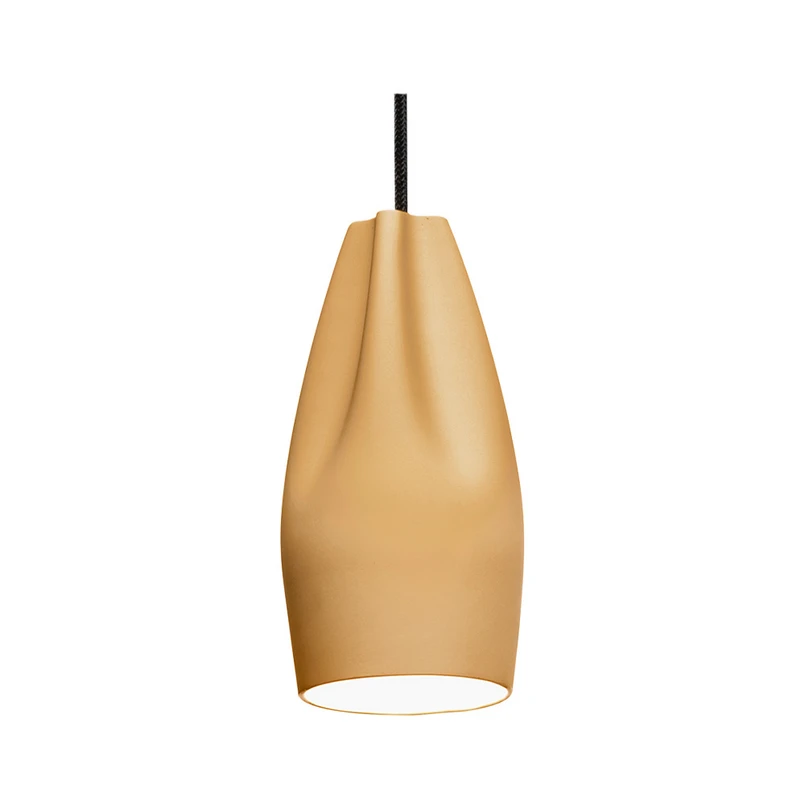 MARSET - Pleat Box 13 LED Suspension Ocher/Blanc
