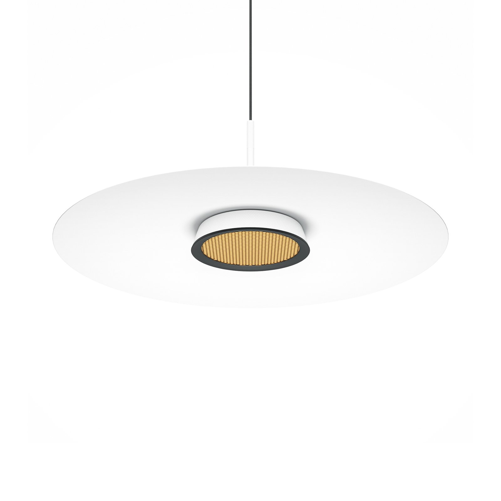 Maytoni suspension LED El, Ø 50 cm, blanc, aluminium