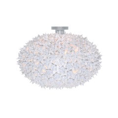 Kartell Bloom C1 plafoniera G9, bianco