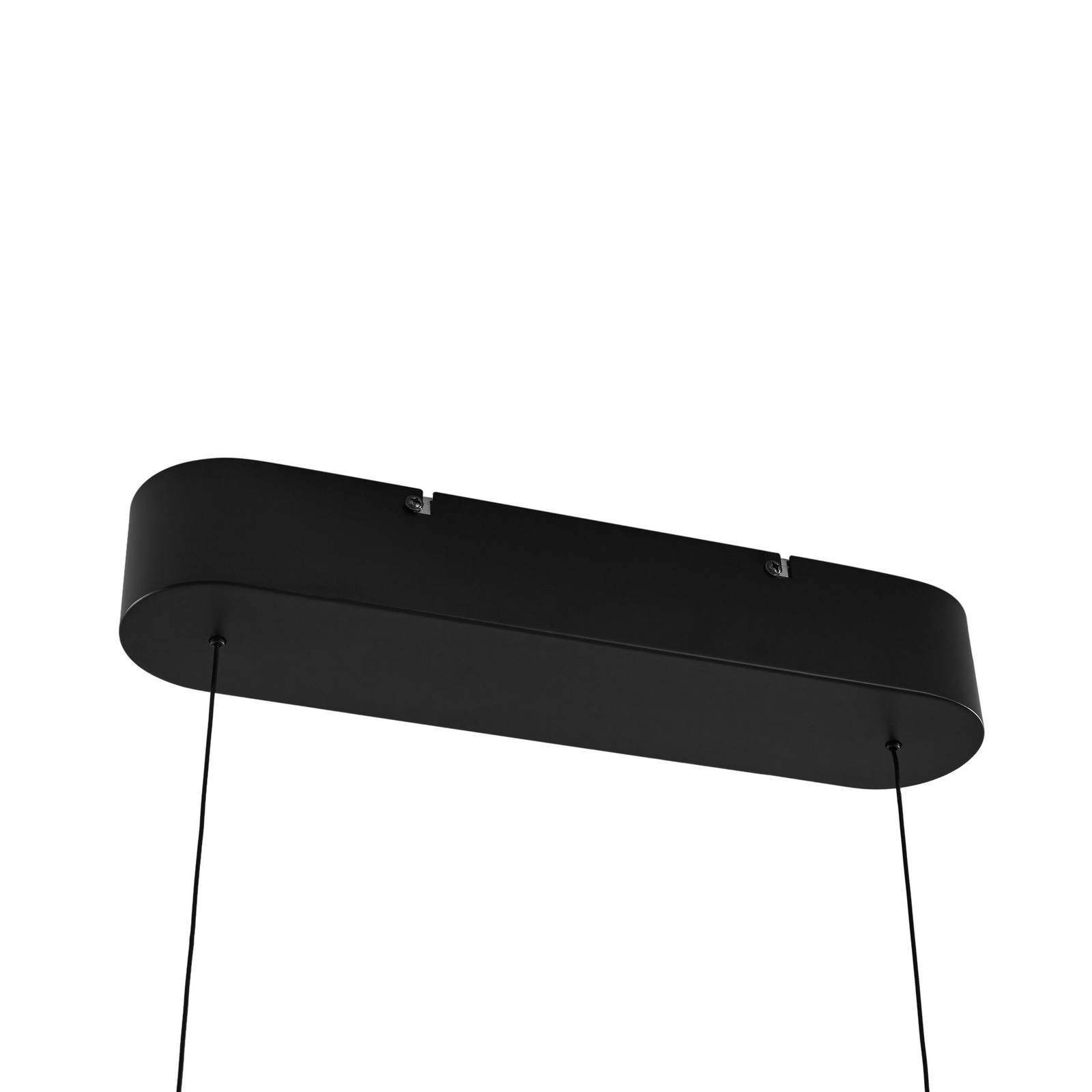 Lucande LED obesna svetilka Darnor, les, CCT, dolžina 100 cm
