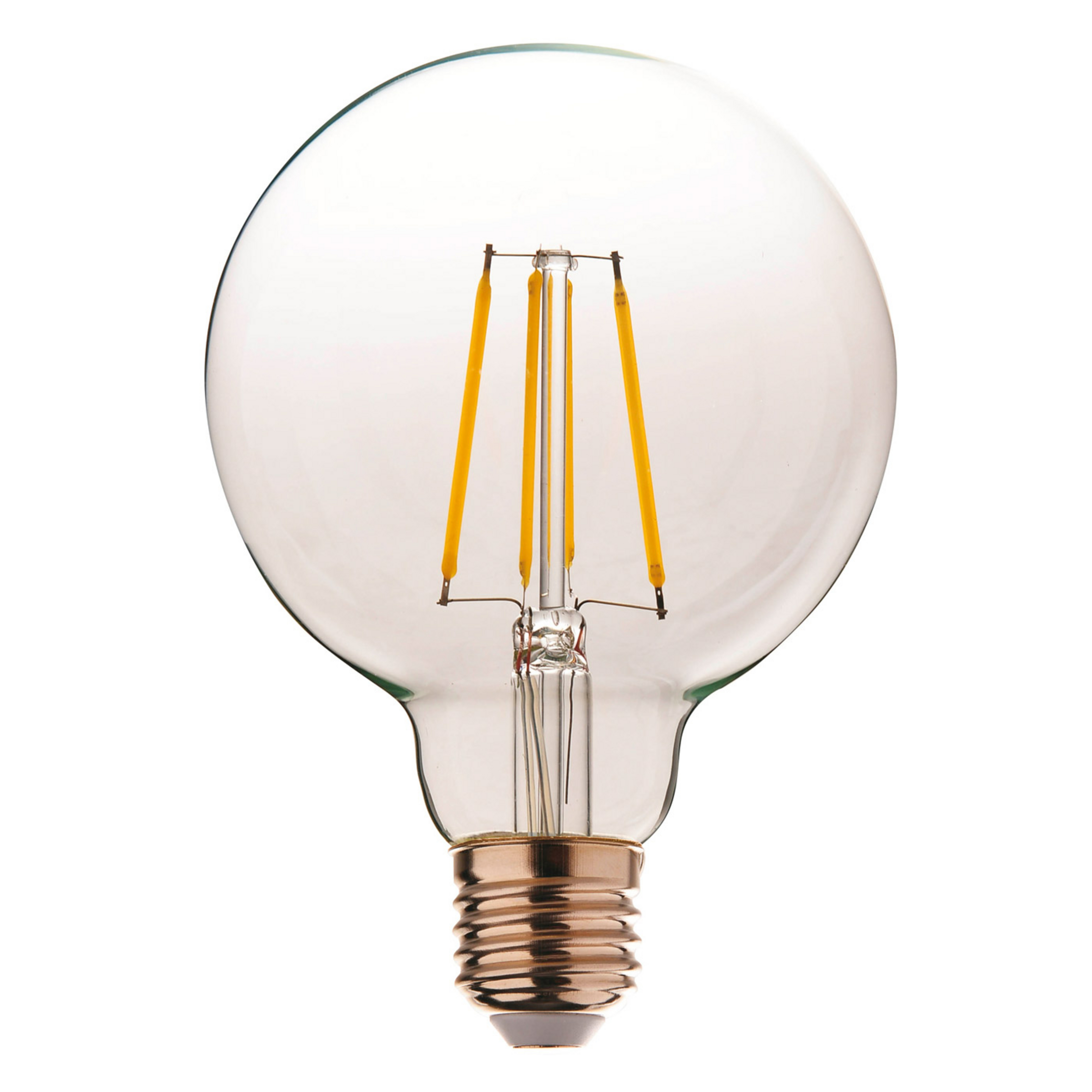 lampadina LED G95 E27 a filamenti 8W 2700K - MARKET SET