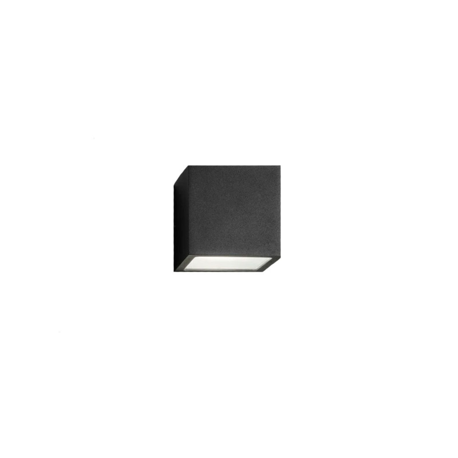 Cube Aplica de Exterior cu Beam Black - LIGHT-POINT