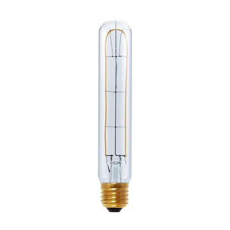 LED-Lampe Tube E27 8W warmweiß , 185 mm