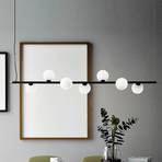 Pomi hanging light, horizontal, seven-bulb