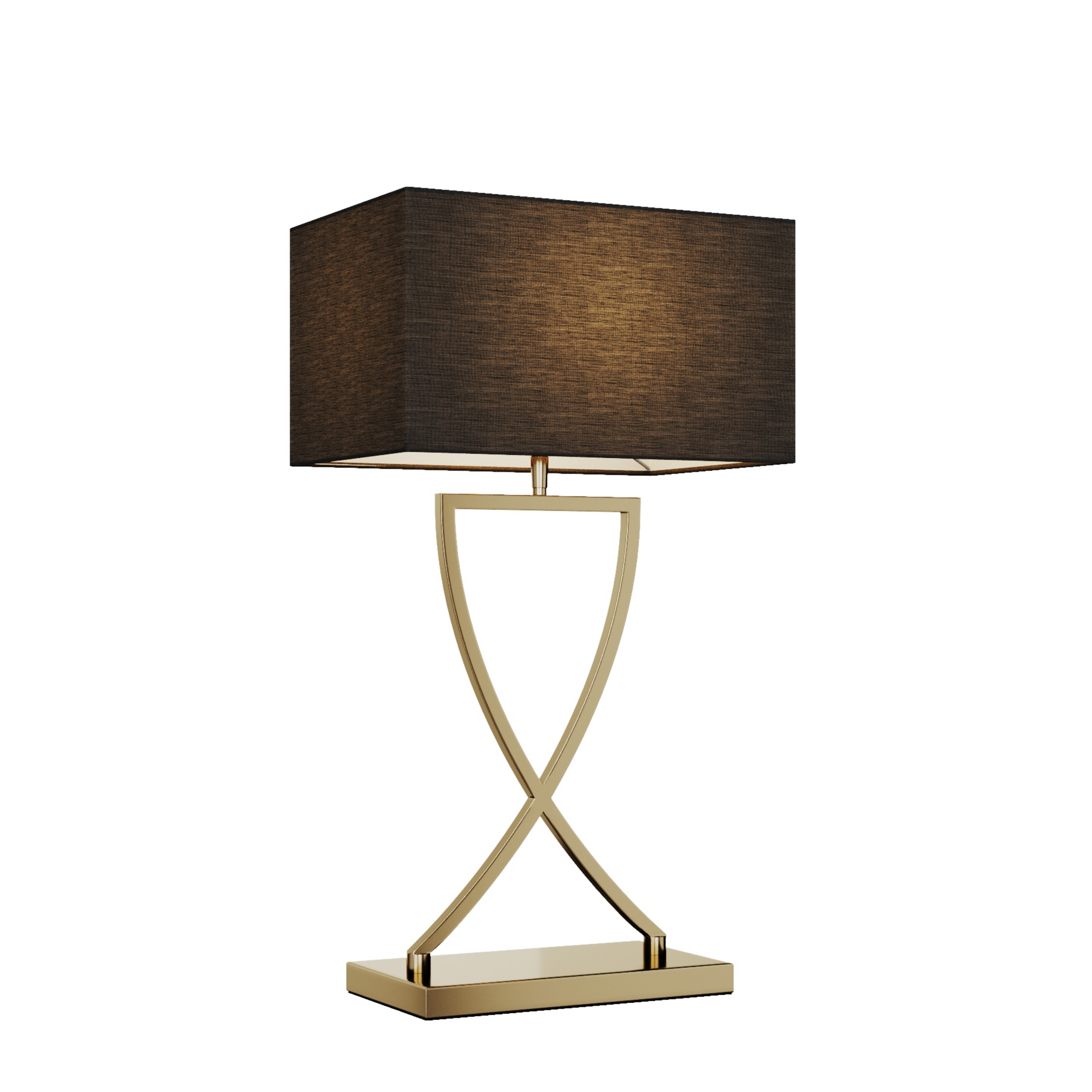 Evaine Bordlampe Brass/Black - Lucande